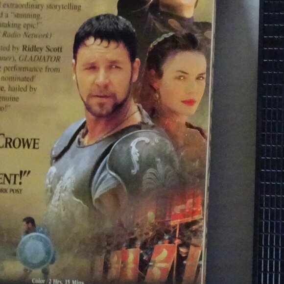 Gladiator - VHS Tape - 2000 with Russell Crowe and Joaquín Phoenix - Picture 3 of 5